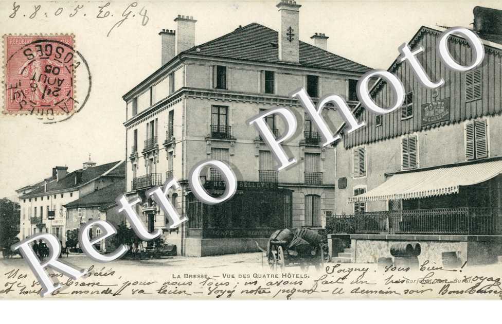 Vue des Quatre Hotels
