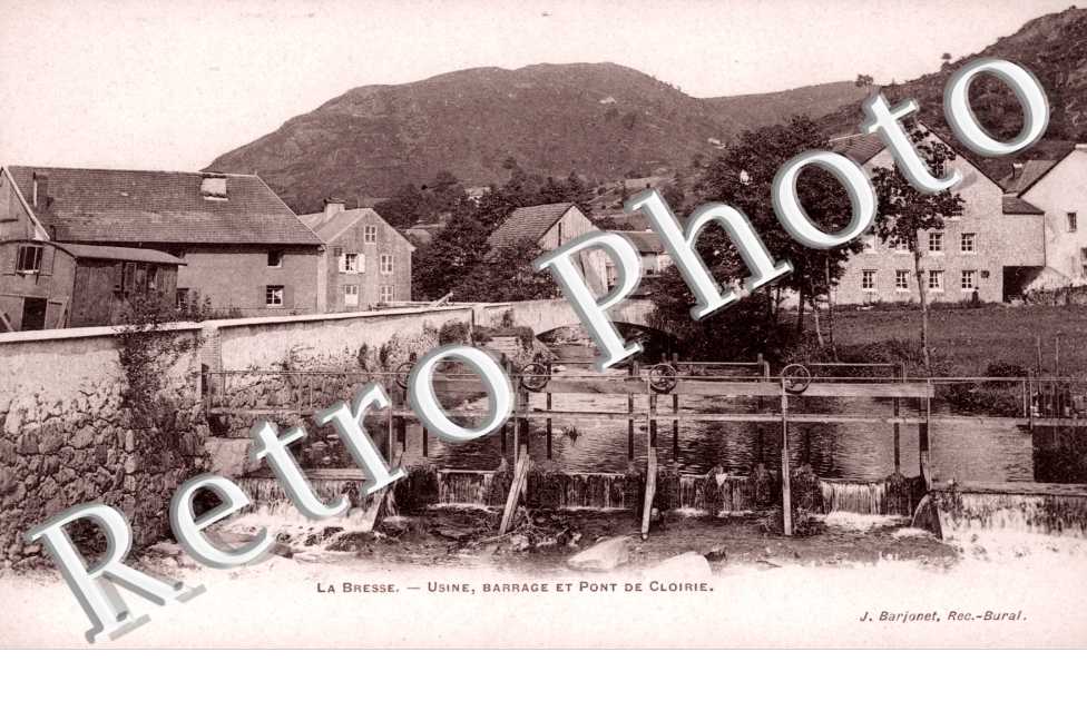 Usine, Barrage et Pont de Cloirie