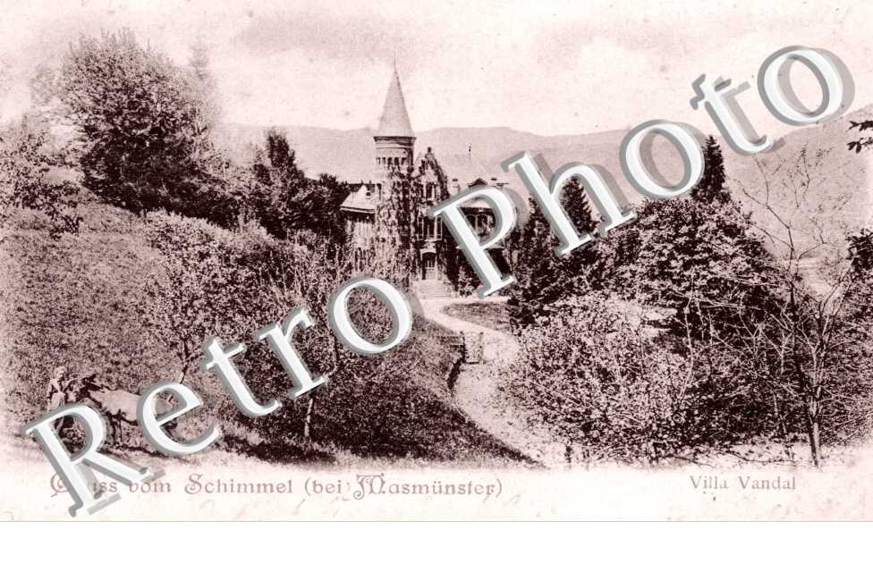 Vue de la villa Vandal