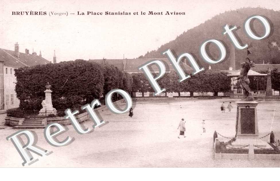 La Place Stanislas et le Mont Avison