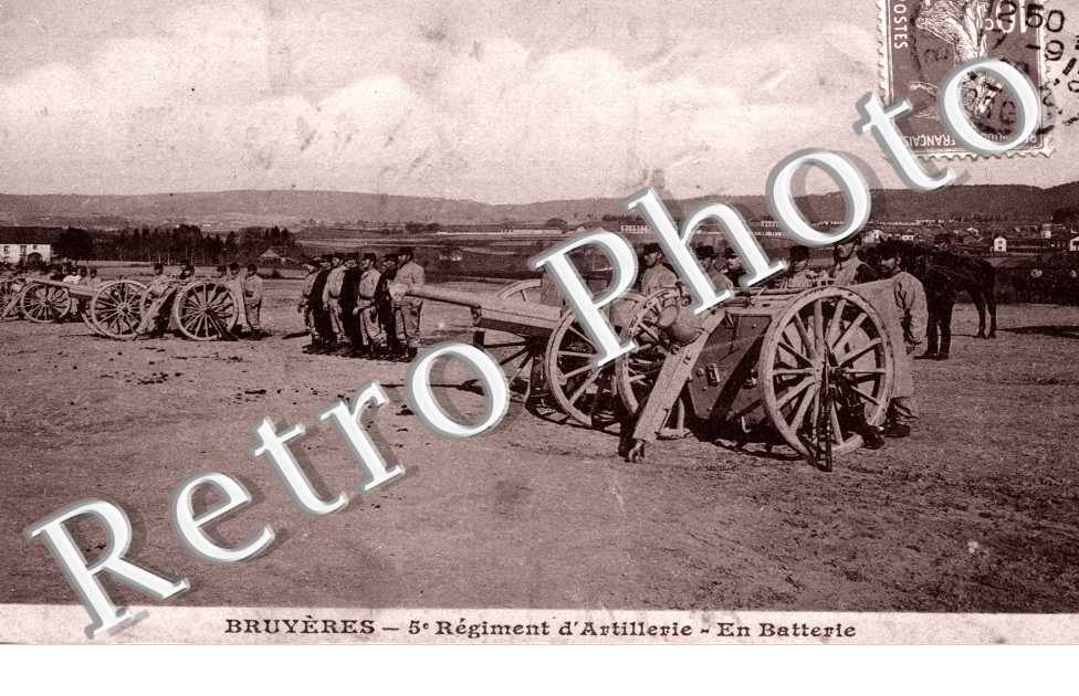 5eme regiment d&#039;artillerie - en batterie