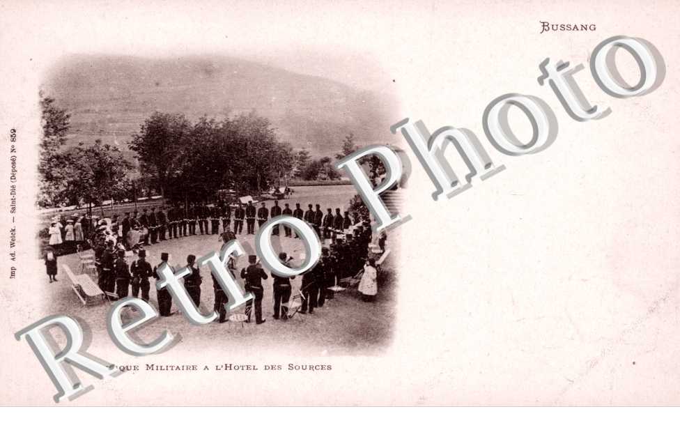Musique militaire a l&#039;hotel des sources