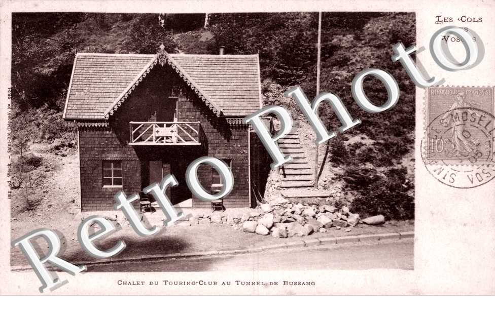 chalet du Touring Club au tunnel de Bussang