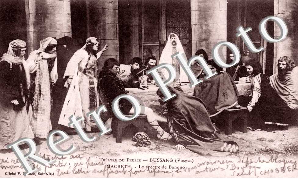 Theatre du Peuple, Macbeth, le Spectre de Banquo