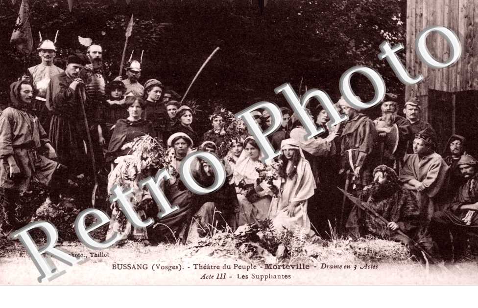 Theatre du Peuple, Morteville, Acte III, les Suppliantes