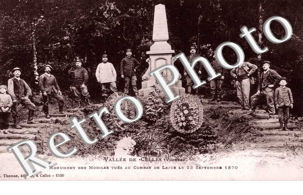 Monument des Mobiles tués au Combat de Lajus le 23 septembre 1870