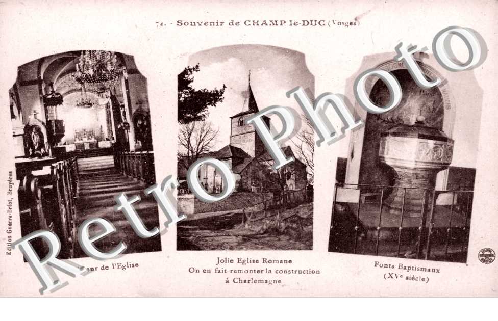 Eglise  intérieur et extérieur