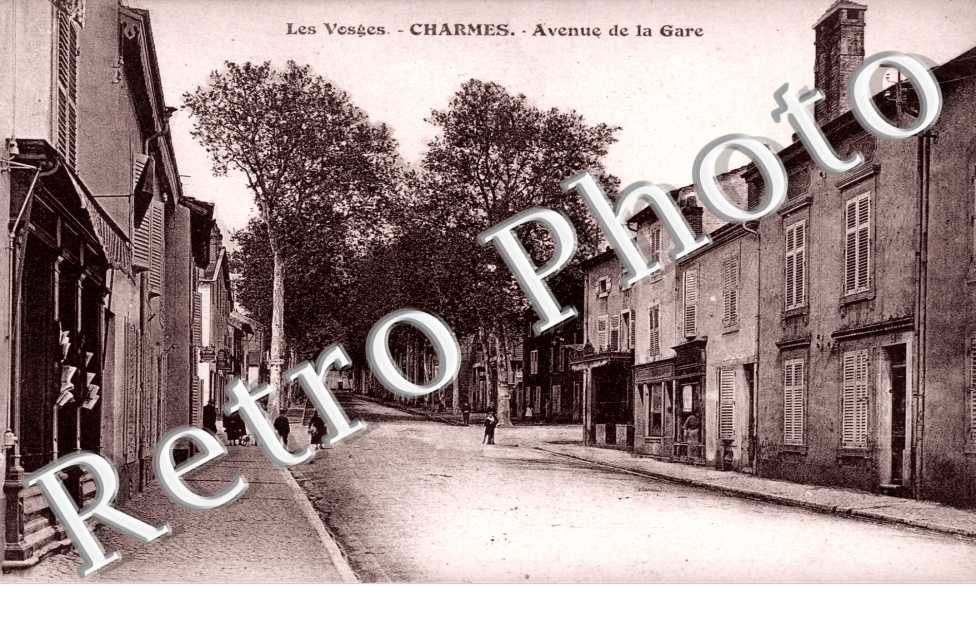 Charmes-sur-Moselle, l&#039;Avenue de la Gare