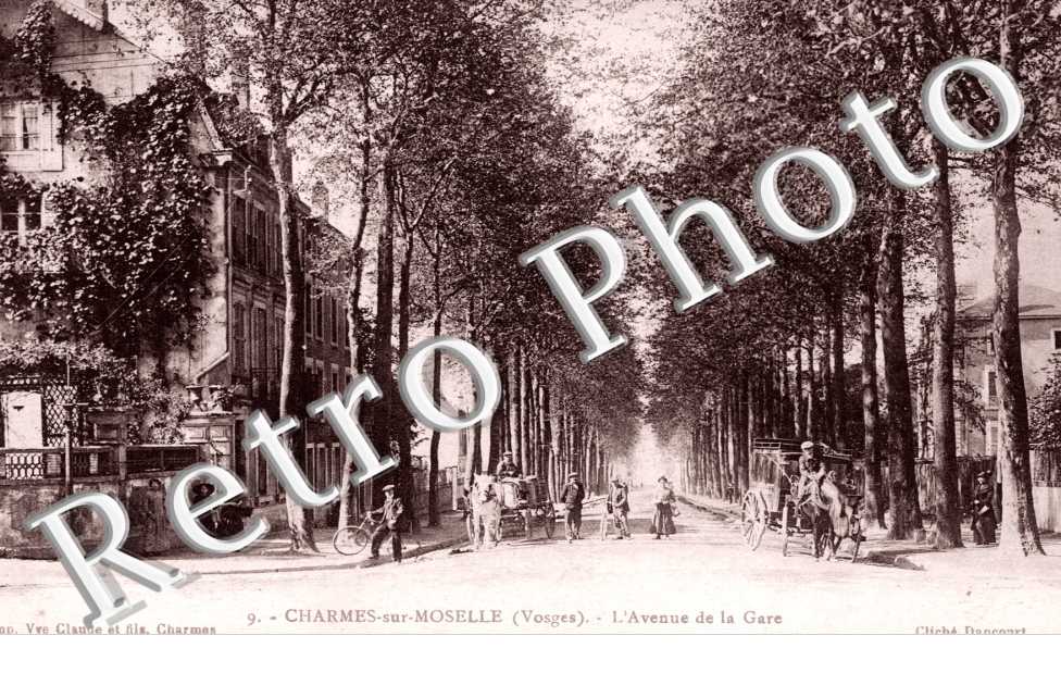 Charmes-sur-Moselle, l&#039;Avenue de la Gare