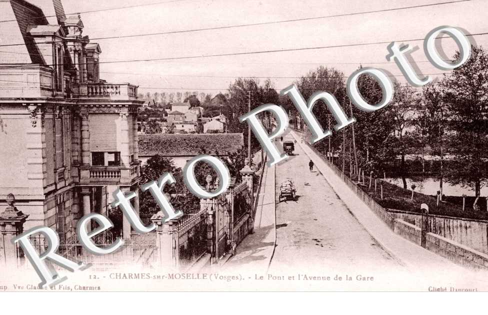 Pont et avenue de la Gare