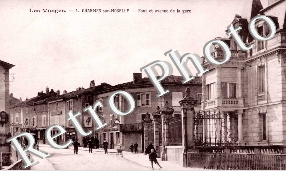 le pont et avenue de la Gare