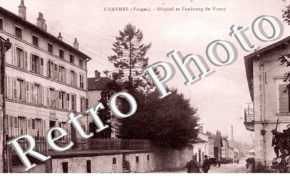 Hopital et faubourg de Nancy
