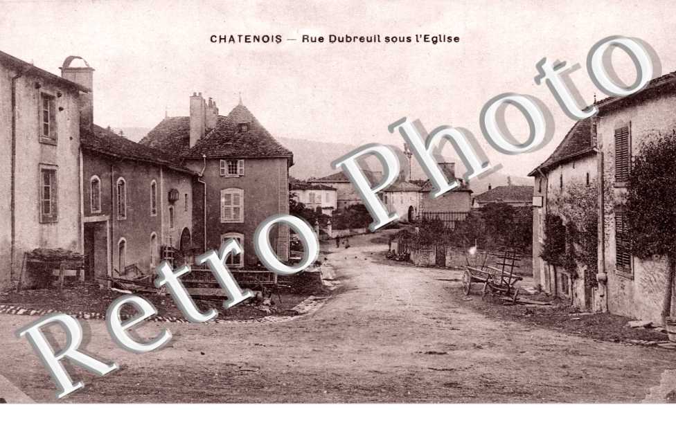 Rue Debreuil sous l'eglise