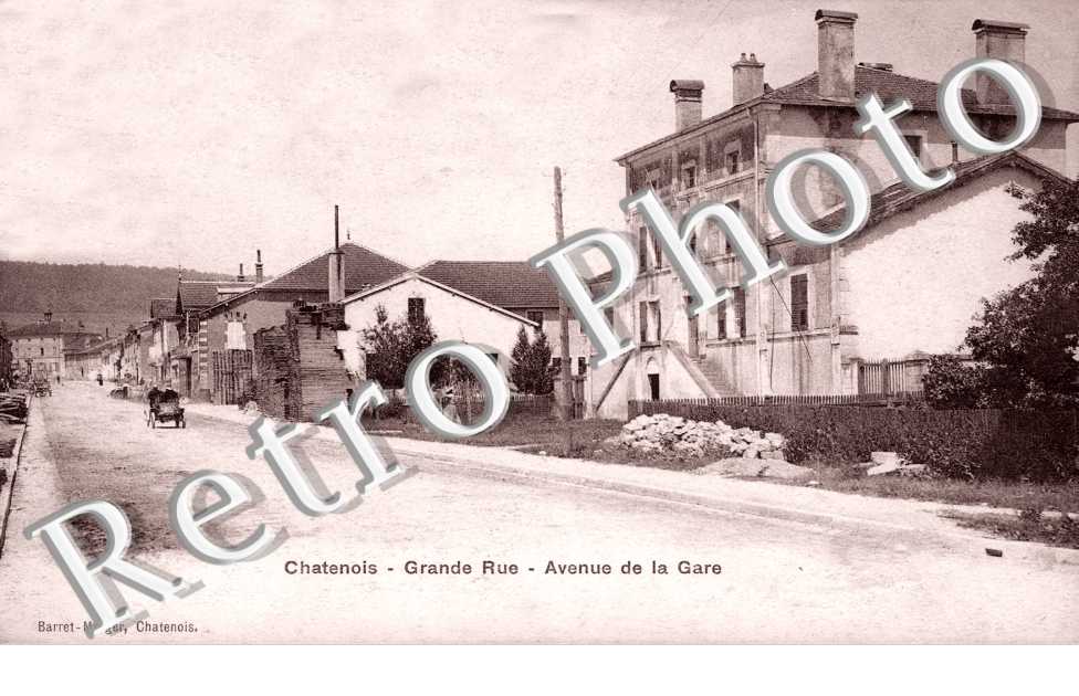 Avenue de la gare - grande rue