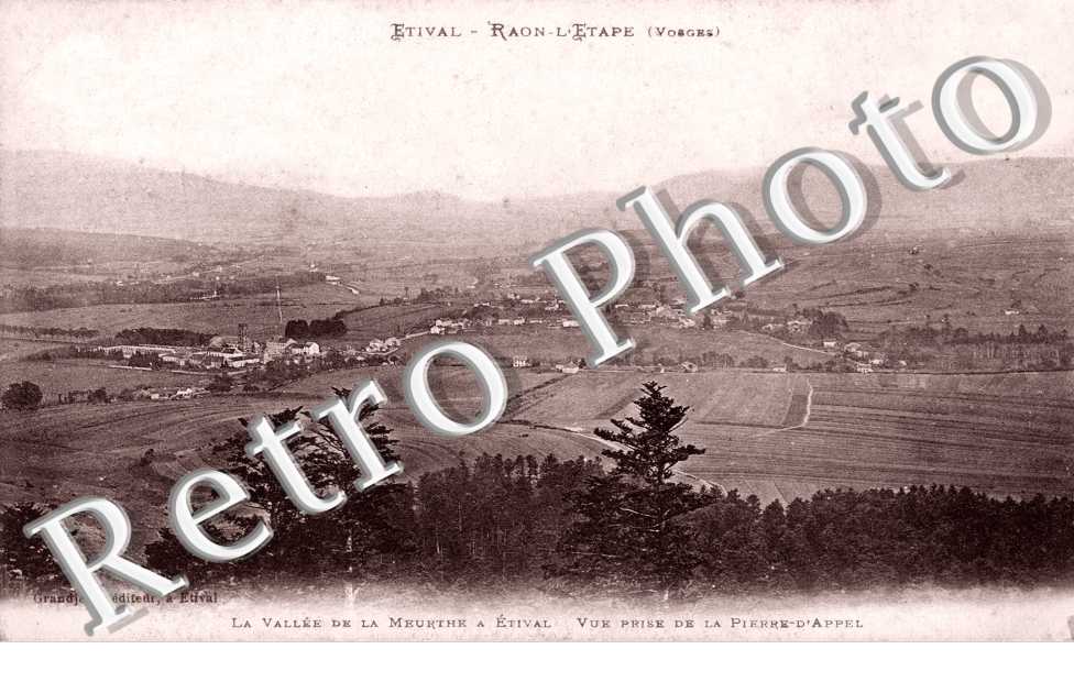 vue generale prise de la Pierre d'Appel