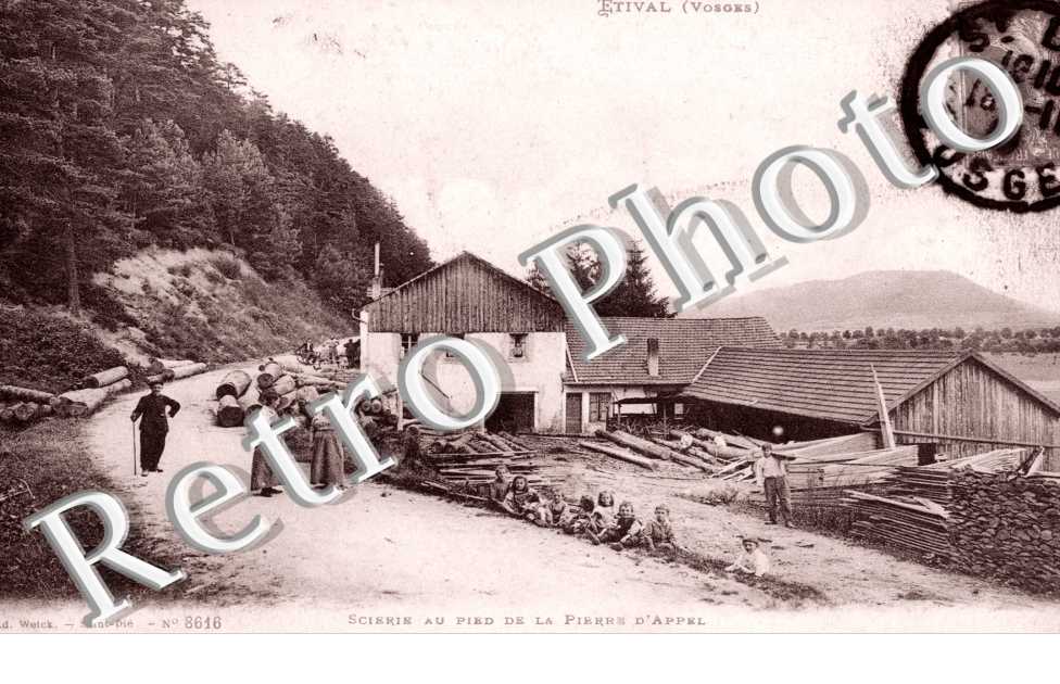 Scierie au Pied de la Pierre d&#039;Appel