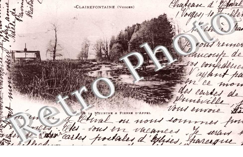 Bords de meurthe et Pierre d&#039;Appel
