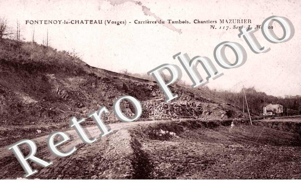 Carrieres du Tambois, Chantiers Mazurier