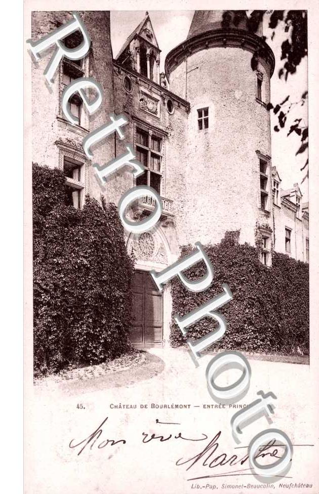 Chateau de Bourlemont