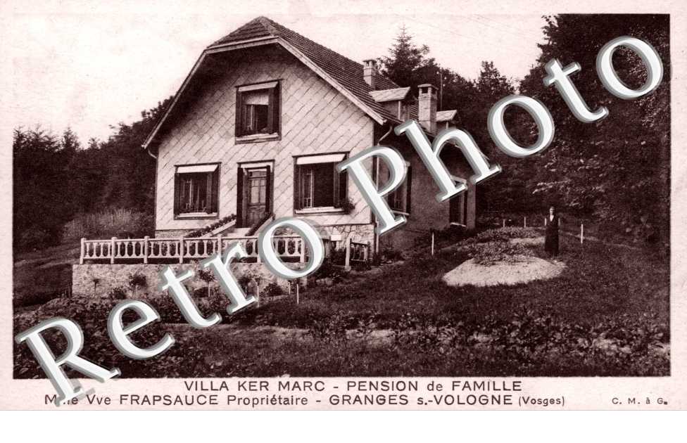 Villa Ker Marc, pension de Famille Mme Vve Frapsauce proprietaire