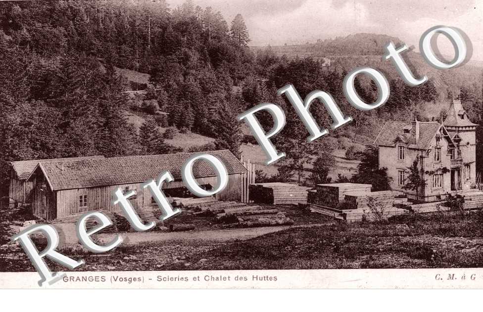 Scieries et chalet des Huttes