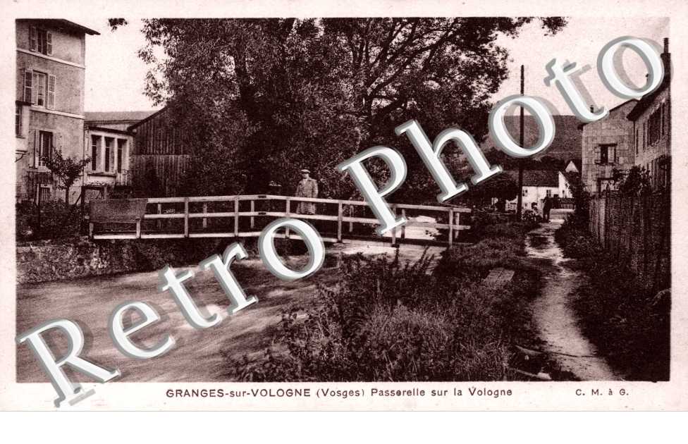 la Passerelle sur la Vologne