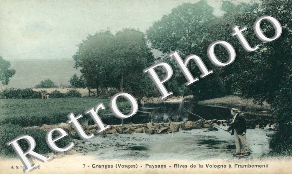 Paysage, Rives de la Vologne a Frambemenil