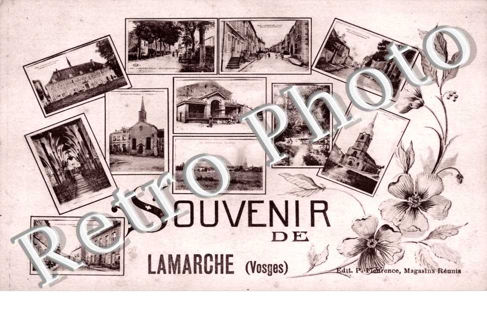 Carte souvenir multi-vues