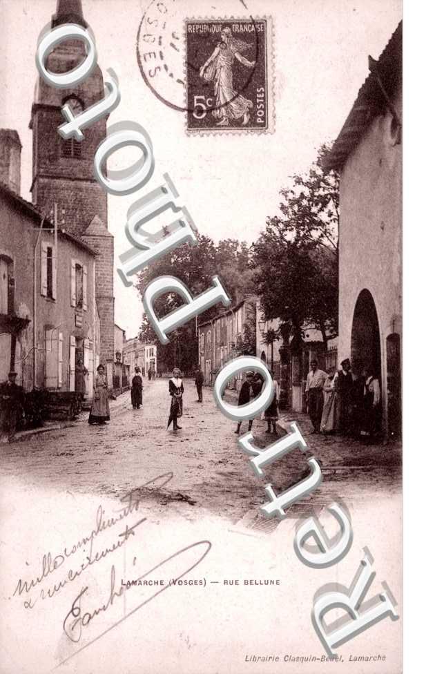 la Rue  Bellune