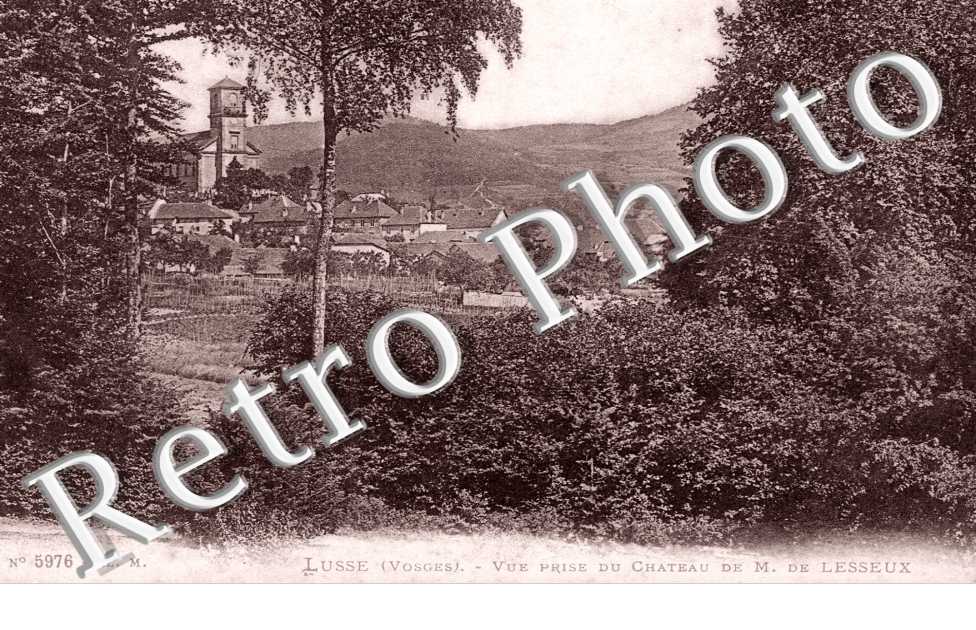 Vue prise du Chateau de Monsieur de Lesseux