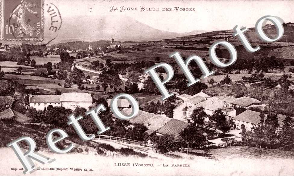 la Ligne Bleue des Vosges, la Pariee