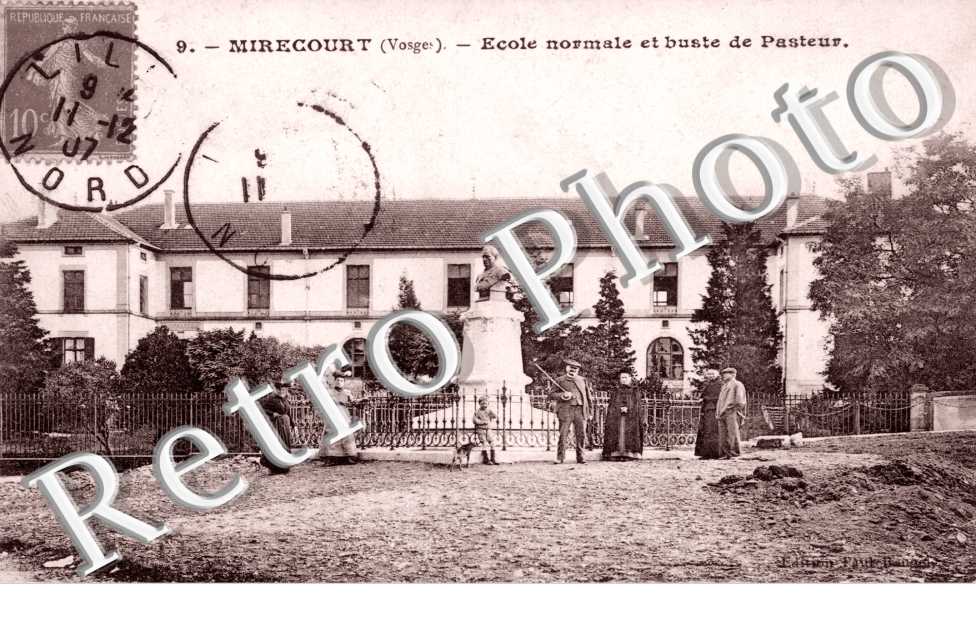 l&#039;Ecole Normale et le Buste de Pasteur