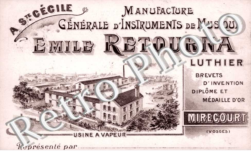 Manufacture Generale d&#039;Instruments de Musique, Emile Retourna