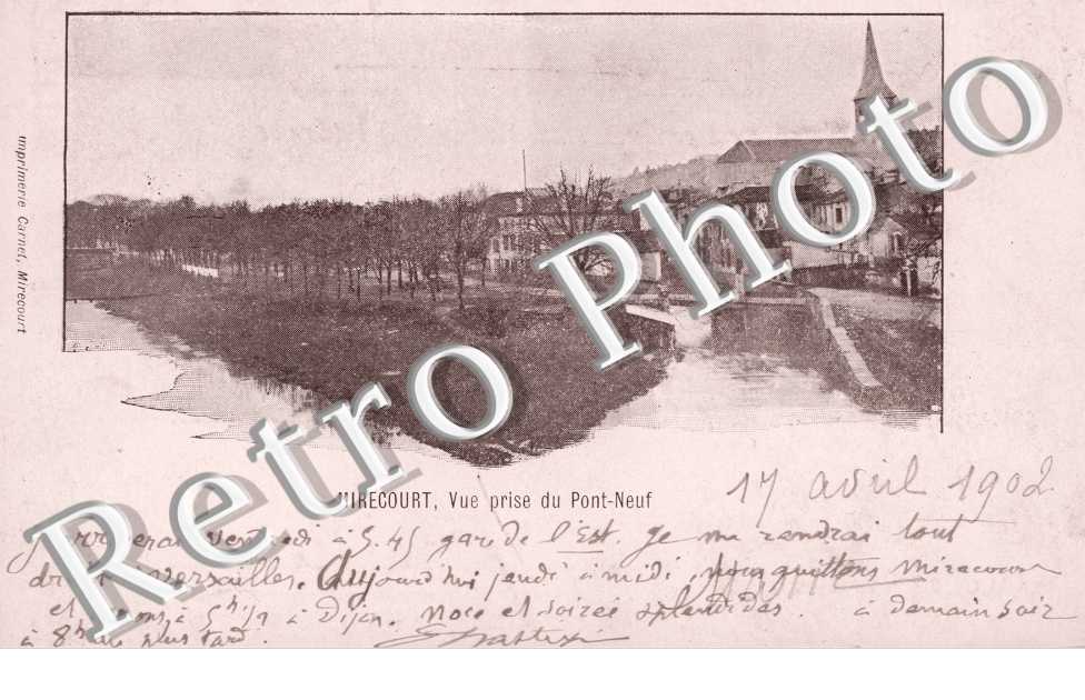 Vue Prise du Pont Neuf