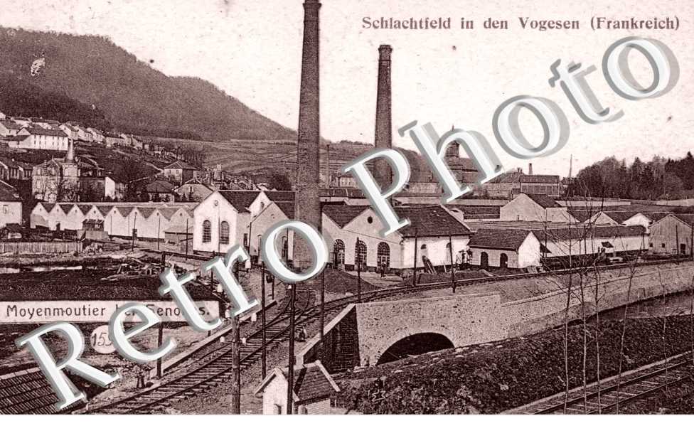 Schlachtfeld in den Vogesen