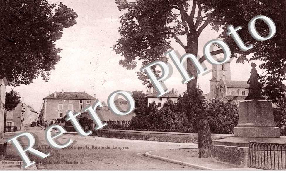 Entrée par la Route de Langres