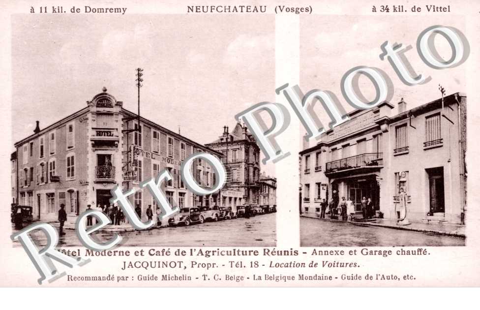 l&#039;Hotel Moderne et le Cafe de l&#039;Agriculture