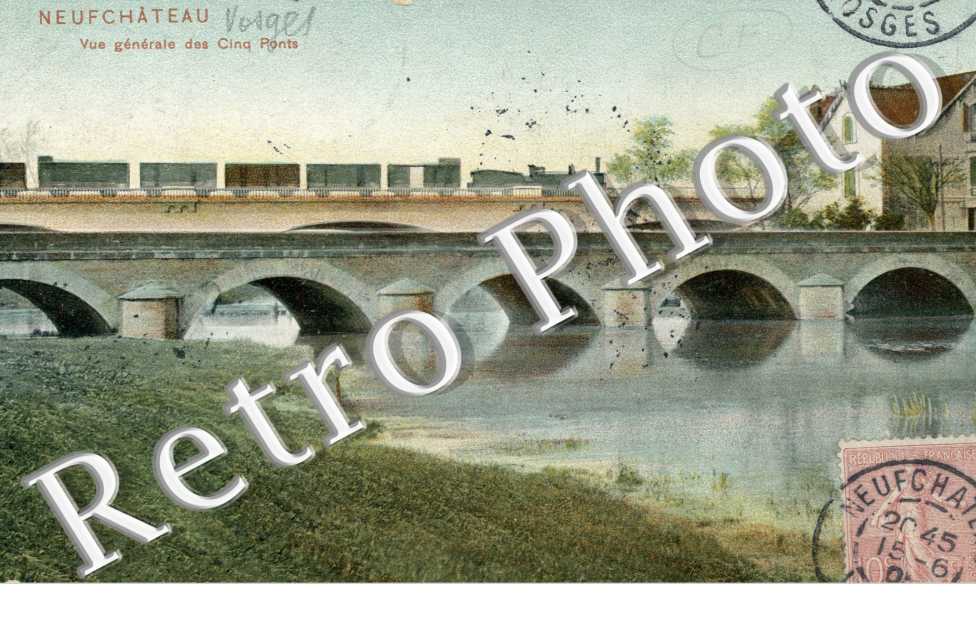 vue generale des cinq ponts