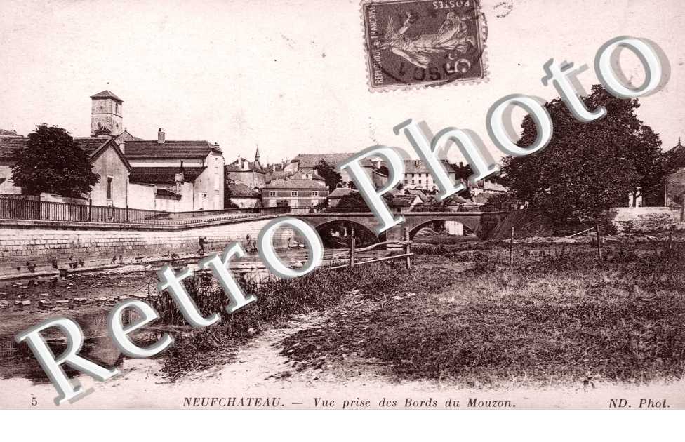 Vue prise des Bords du Mouzon