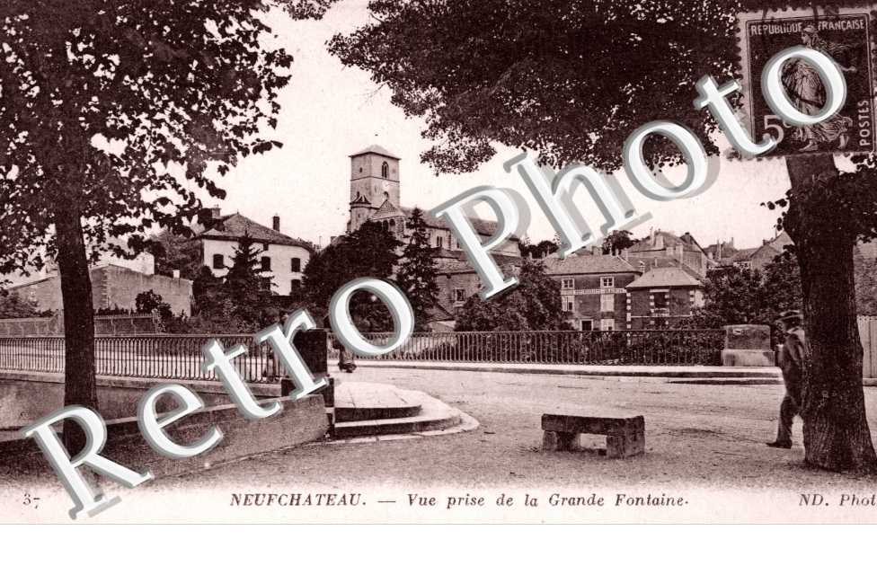 vue prise de la Grande Fontaine