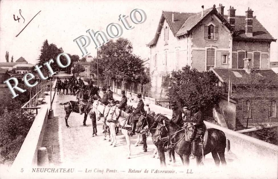 les Cinq-Ponts, retour de l&#039;Abreuvoir