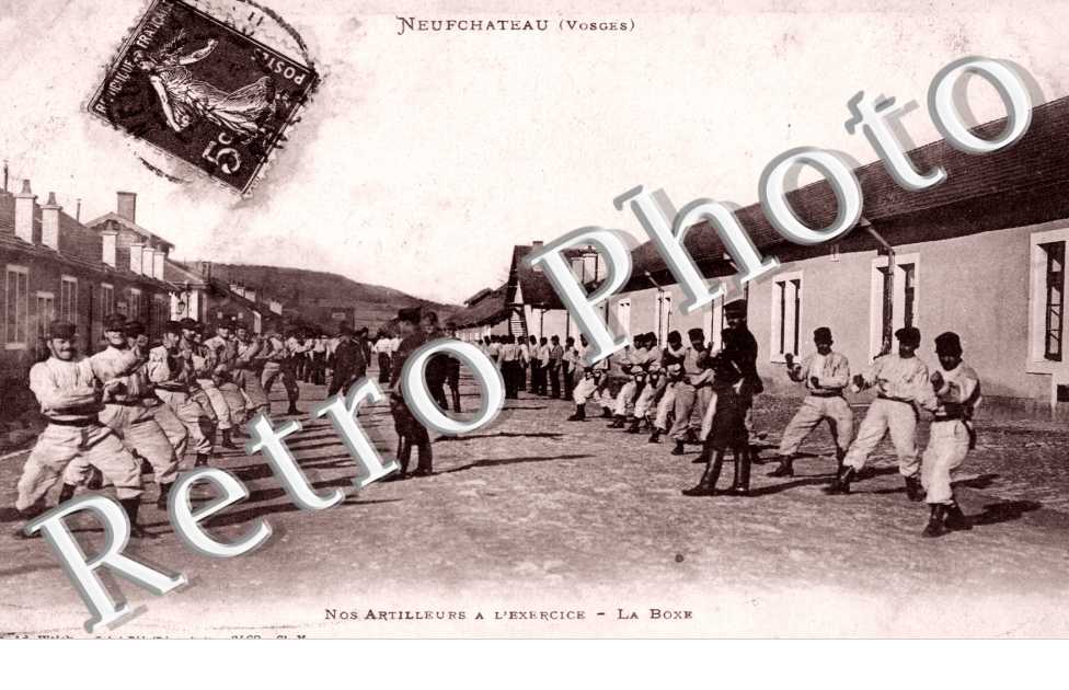 artilleurs a l&#039;exercice