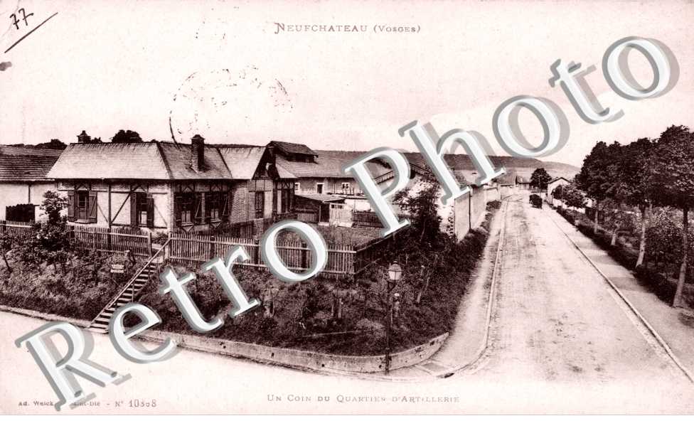 UN COIN DU QUARTIER D&#039;ARTILLERIE