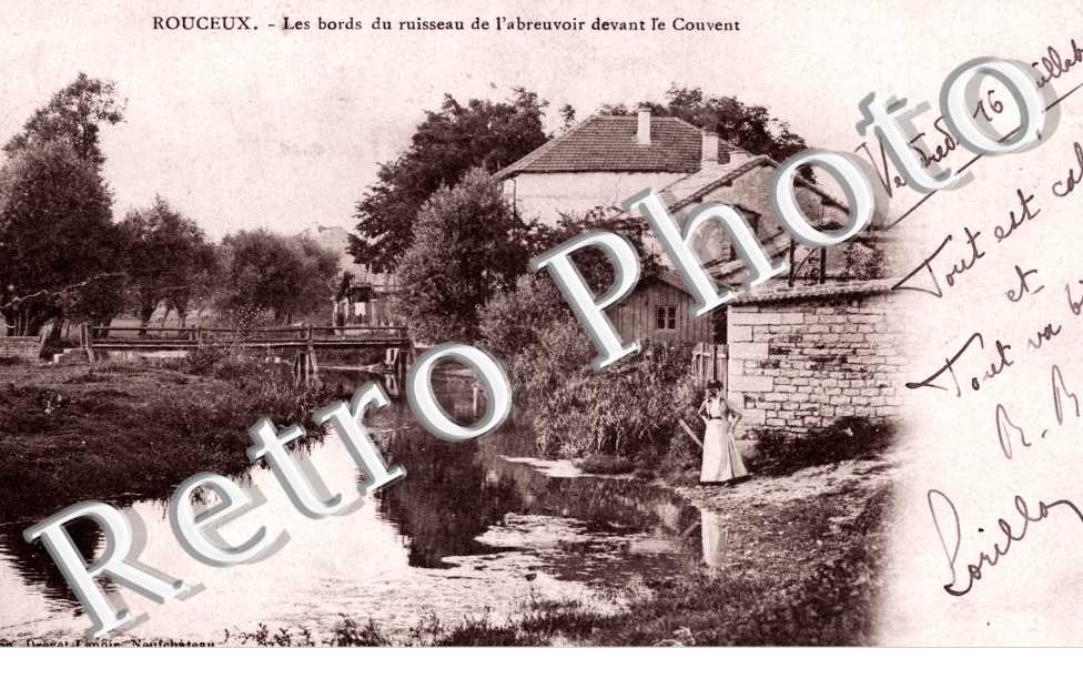 les Bords du Ruisseau de l&#039;Abreuvoir devant le Couvent