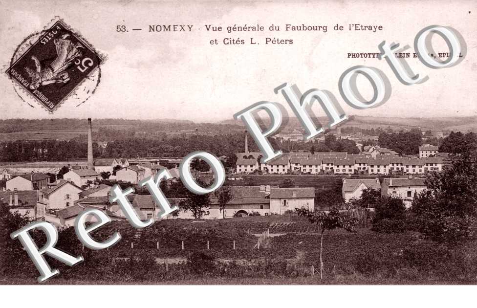 Vue generale du Faubourg de l&#039;Etraye et Cites L. Peters