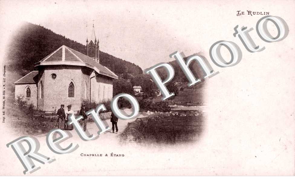 le Rudlin, la Chapelle et l&#039;Etang