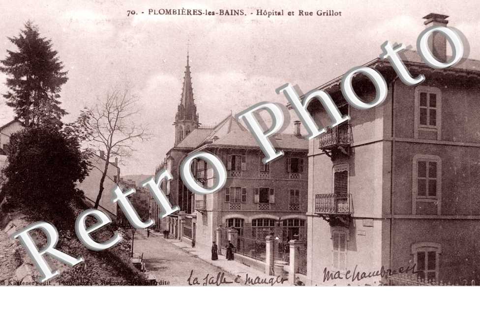 Hopital et rue Grillot