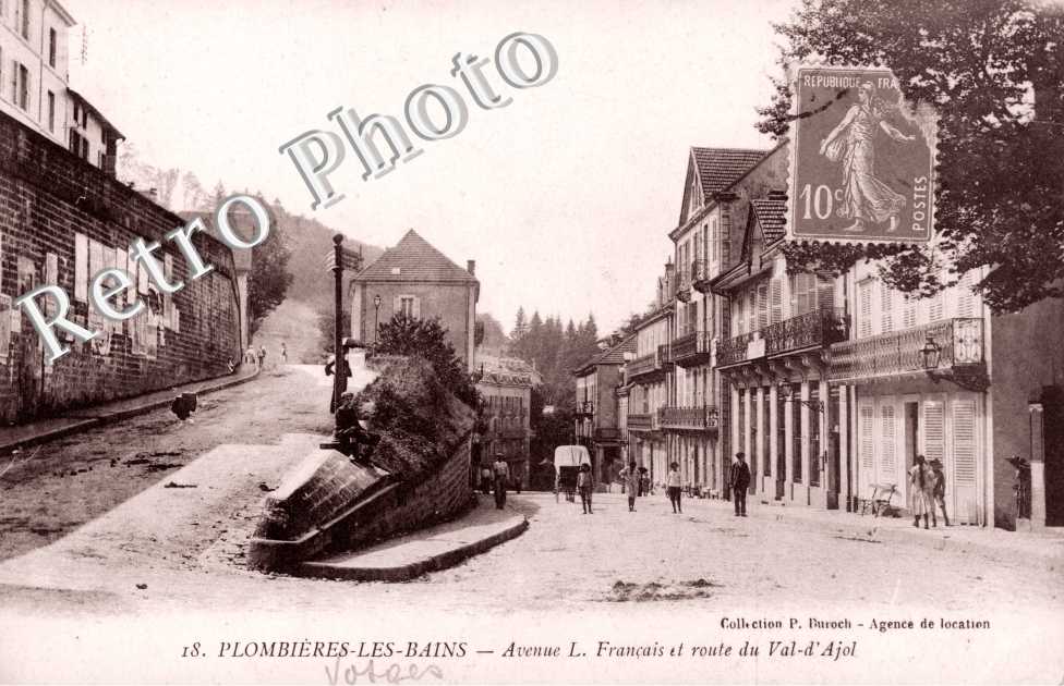 Avenue L. FRancais et Route du Val d&#039;Ajol