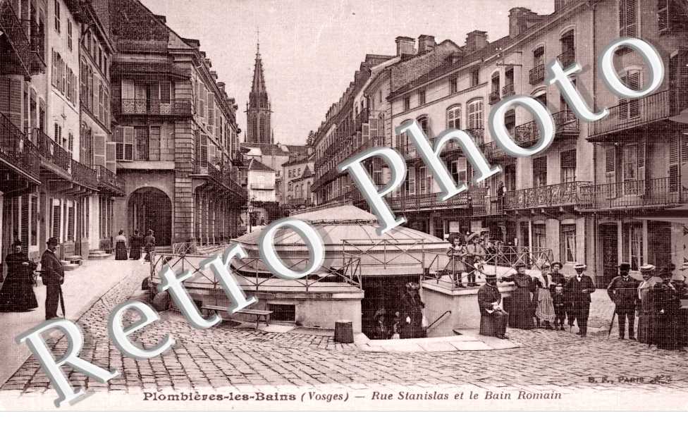 Rue stanislas et le bain romain