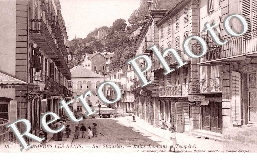 la Rue Stanislas, les Bains Romains et Tempere